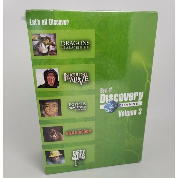 Discovery Channel 5 DVD Set Documentary Dragons Wild Animal Kingdom Vol 3 2006 - Picture 3 of 7